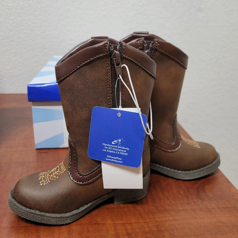 Disney Toddler Cowboy Boots with Toy Story Design Nwt